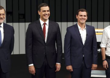 El debate a cuatro acaparó más de la mitad de la audiencia televisiva