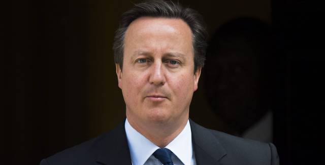 David Cameron in London.