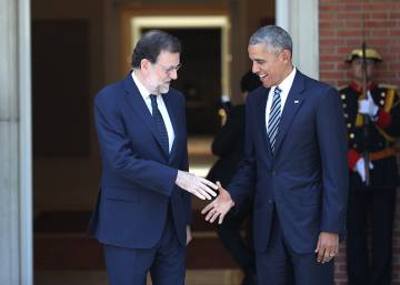 Obama llega a la base de Rota, última etapa de su visita a España