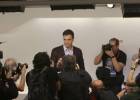 Pedro Sánchez dimite como secretario general del PSOE