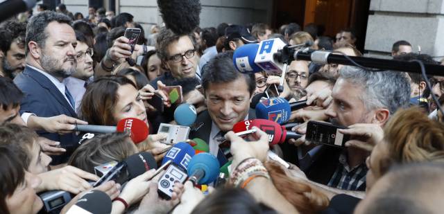 El presidente de la gestora socialista, Javier Fern&aacute;ndez, en una imagen de archivo.