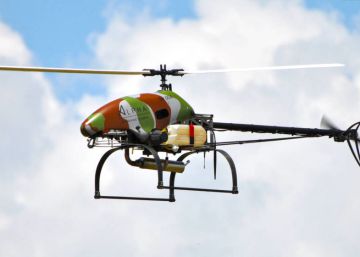 El dron que España había vendido a Israel.