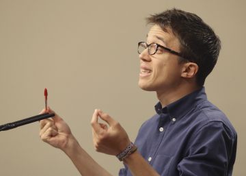 El portavoz Podemos en el Congreso, &Iacute;&ntilde;igo Errej&oacute;n. 