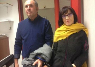 Mikel Zuloaga y Begoña Huarte, los dos activistas detenidos en Grecia.
