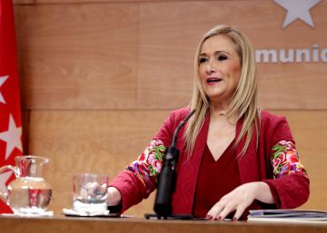 La presidenta de la Comunidad de Madrid, Cristina Cifuentes.