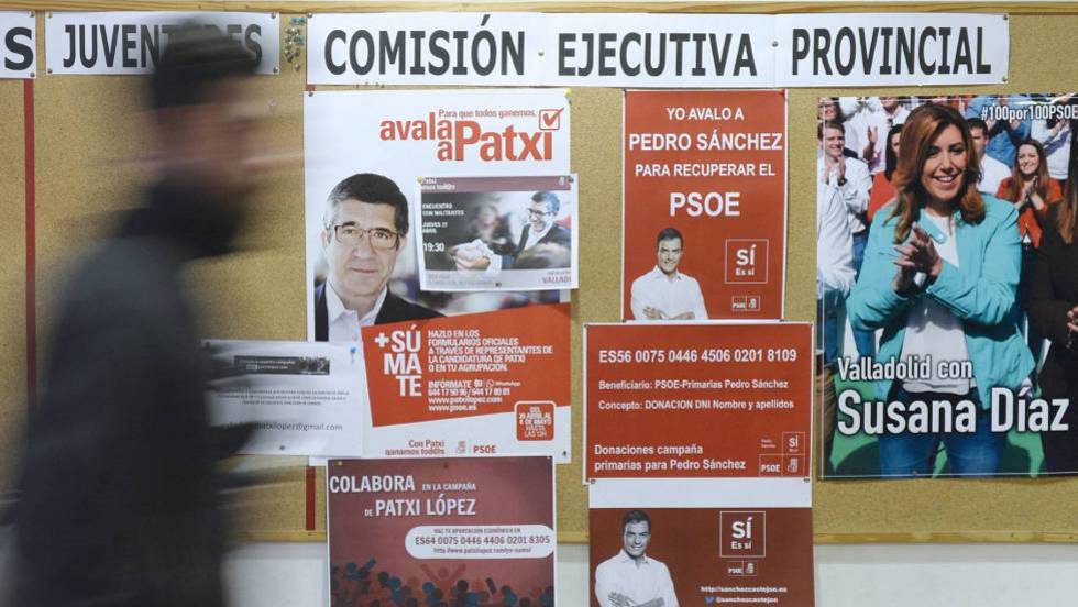 Claves de los aspirantes a liderar el PSOE: apoyos y declaraciones