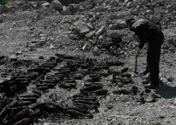 Las 538 granadas sumergidas durante 80 años