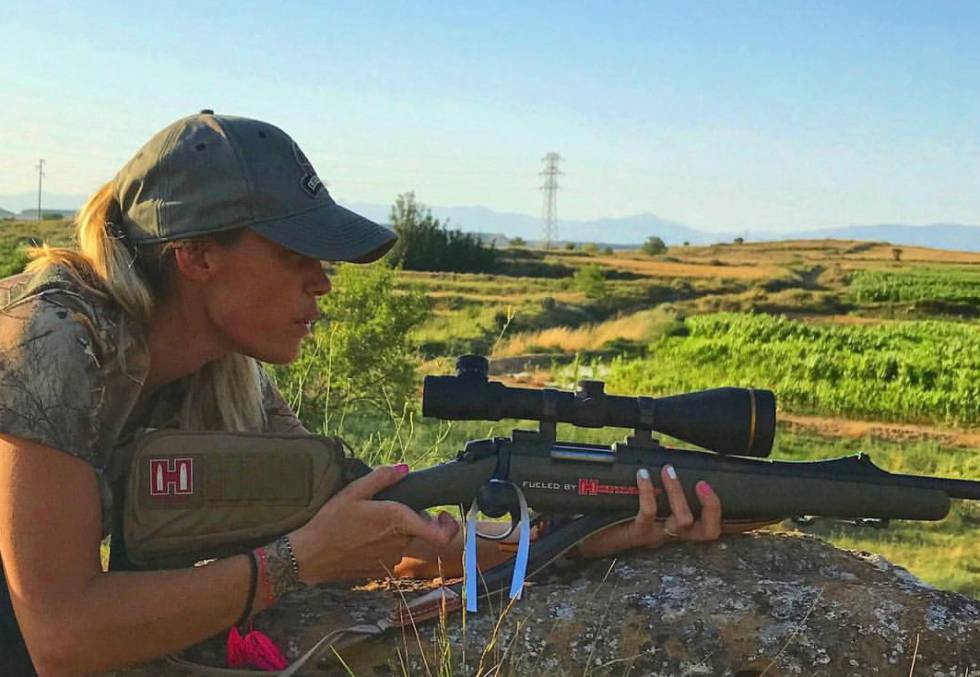 Melania Capitán en una foto de su página Facebook.