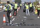 Fallece un camionero y otro resulta herido tras colisionar en la A-7 a la altura de Nules, Castellón