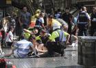 Las víctimas del atentado en Barcelona