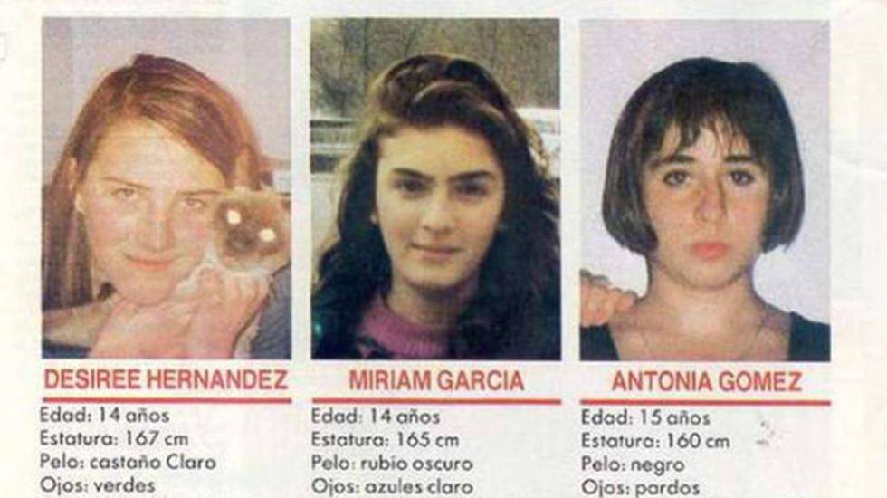 Los rostros de las tres niñas estuvieron presentes en carteles y pasquines repartidos por todo el país.