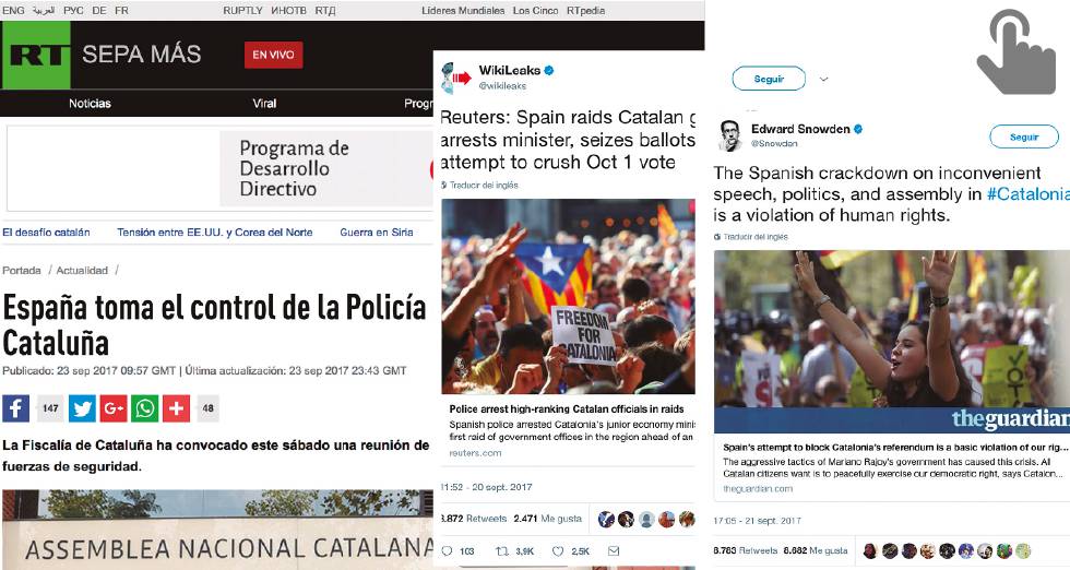 La red de injerencia rusa sitúa Cataluña entre sus prioridades para debilitar Europa