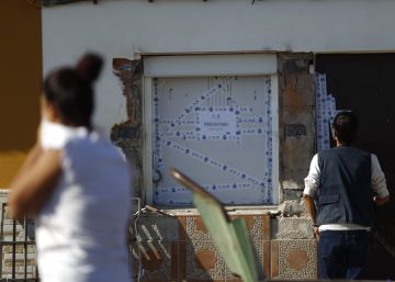 La policía descubre en Sevilla restos de tres cuerpos en un pozo de hormigón