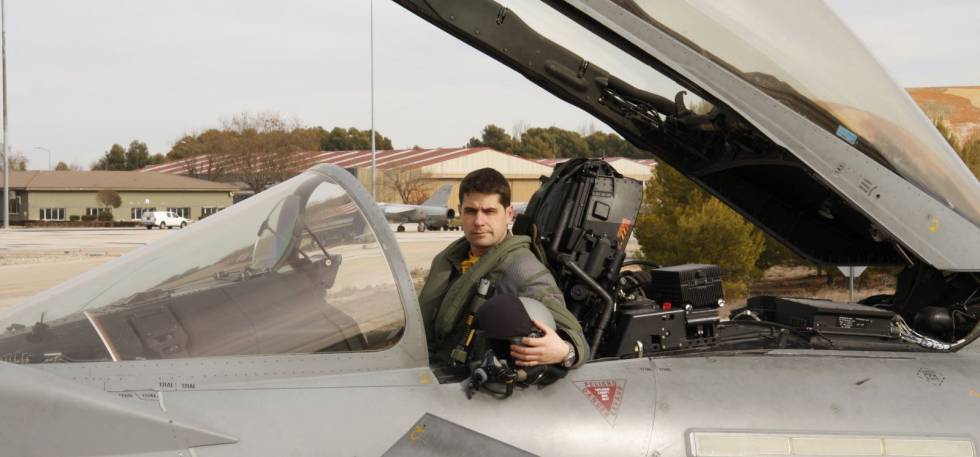 Fotografía facilitada por el Ministerio de Defensa del capitán del Ejército del Aire Borja Aybar.