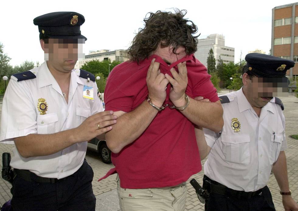 Sito MIñanco, cuando fue detenido en 2001.