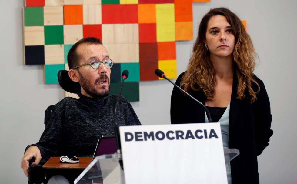 Iglesias afirma que aplicar el 155 equivale a la “administración colonial” de Cataluña