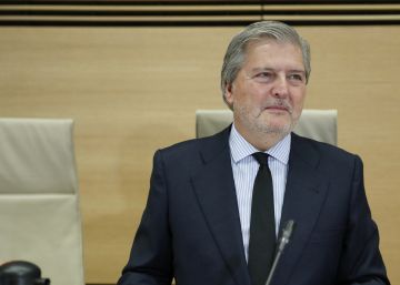 El ministro Méndez de Vigo en su comparecencia en la subcomisión de Educación, el pasado miércoles.