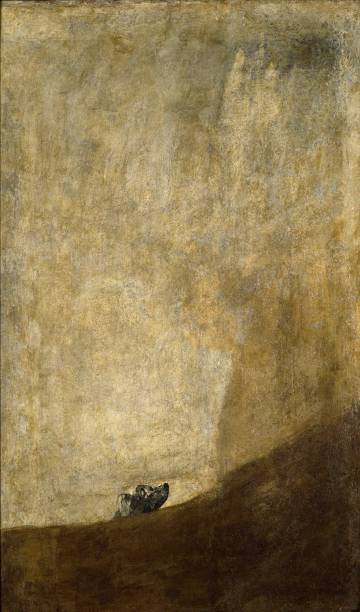 'El perro' obra de Francisco de Goya de la colección del Museo del Prado. 