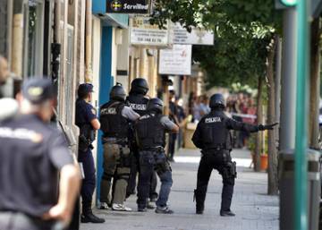 Frustrado atraco con rehenes en un banco en Valencia