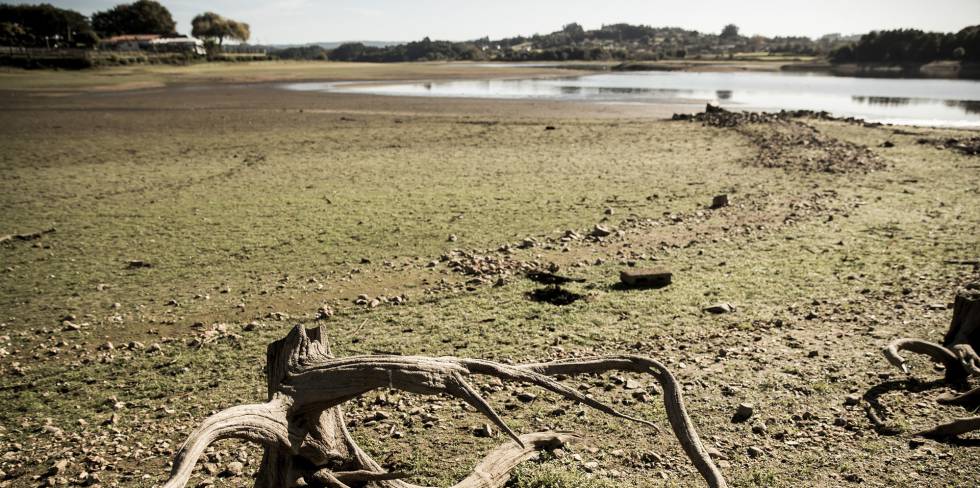 The Abegondo-Cecebre reservoir in A Coruña is at an all-time low.