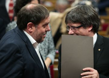 Fuego cruzado: Junqueras versus Puigdemont