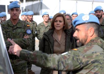 Cospedal anuncia un aumento de las tropas en el exterior en 2018 Cospedal anuncia un aumento de las tropas en el exterior en 2018