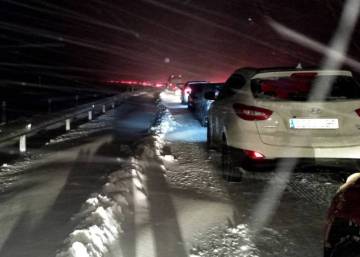 El temporal de nieve, viento y lluvia, en directo