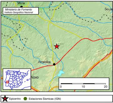 Terremoto en Badajoz