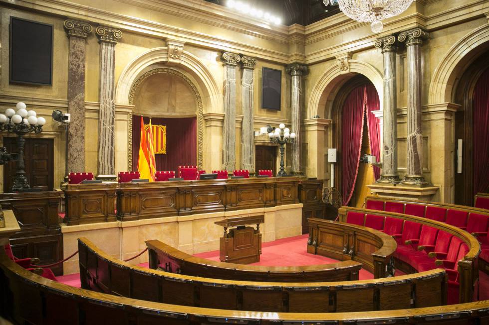 The Catalan parliament.