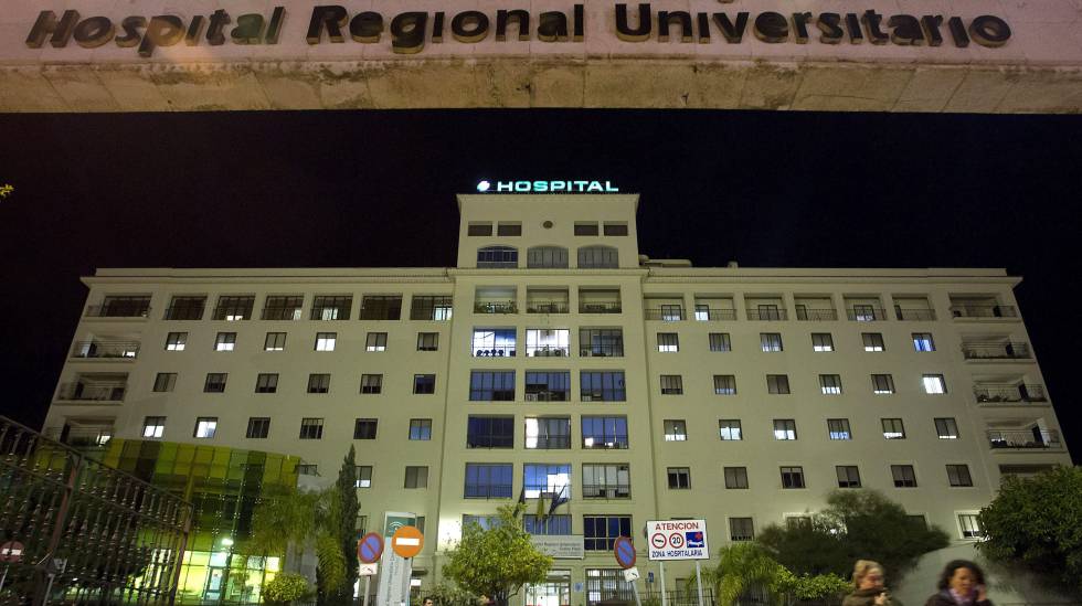 Imagen del Hospital Regional de Málaga.