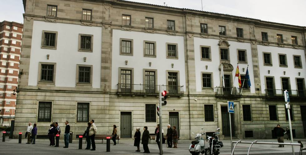 Edificio de la Audiencia Provincial de Pontevedra.