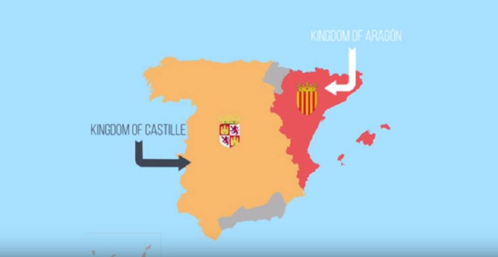 Pie de Foto: Una captura de pantalla del vídeo 'What is happening in Catalonia?'.