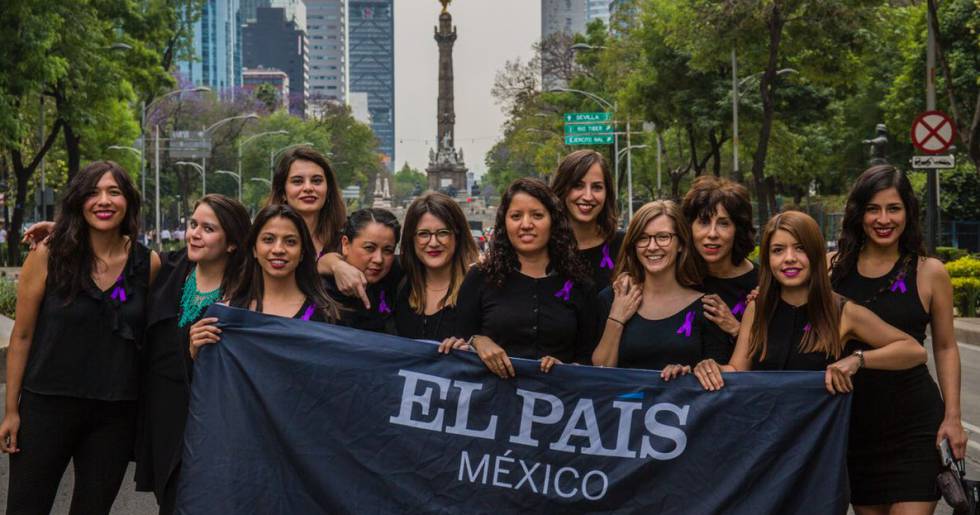 EL PAÍS jounralists in Mexico.
