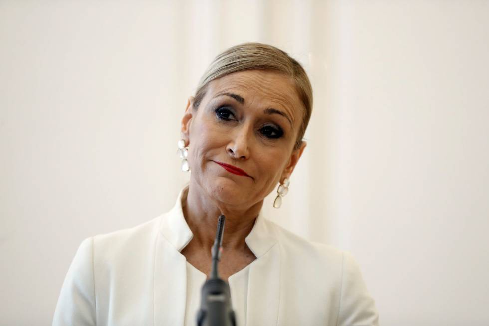 Dimision de Cristina Cifuentes