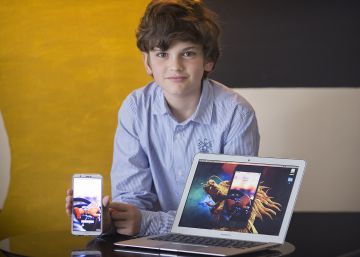 Un informático de sexto de Primaria