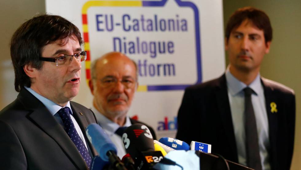 El expresidente Carles Puigdemont, a mediados de mayo.