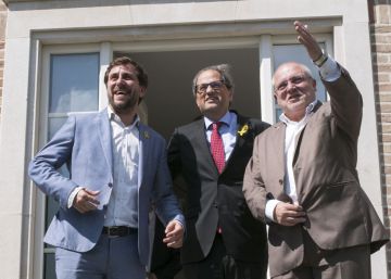 Torra no tanca la porta a donar suport a la moció de censura del PSOE contra Rajoy