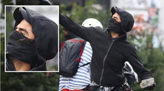 Imagen de uno de los tres arrestados españoles.