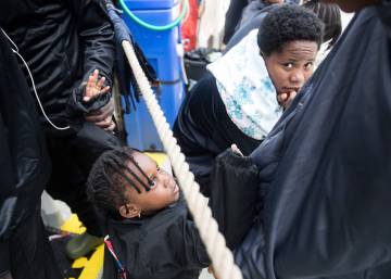 El desafío de los 123 menores solos del ‘Aquarius’