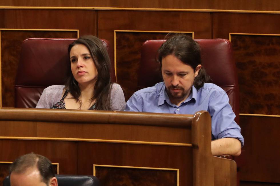 Irene Montero mellizos