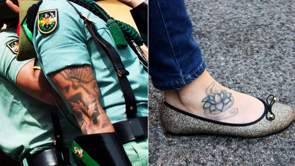 Spanish military How a tattoo can stop you joining the
