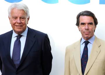 Felipe González y José María Aznar debaten sobre la Constitución