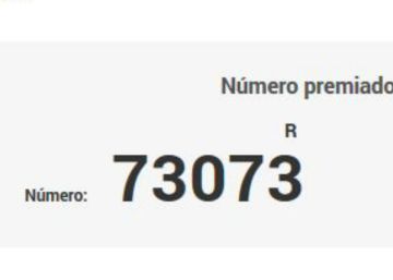 El 73073 hace doblete: toca en el cuponazo de la ONCE el viernes y en la Lotería el sábado