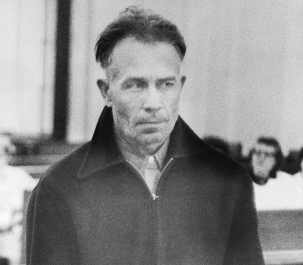 Edward Gein, tras su detención, cuando contaba con 51 años de edad.