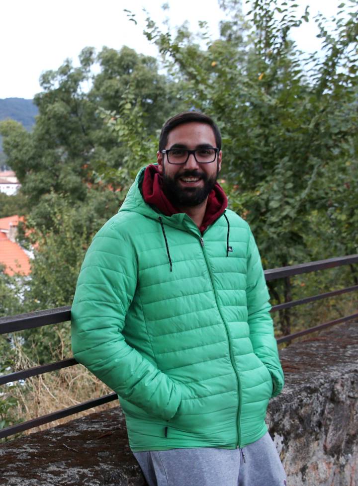 Saúl Barbero, de 30 años, vecino de Hervás (Cáceres).