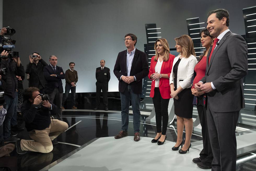 Debate a cuatro Elecciones Andalucia