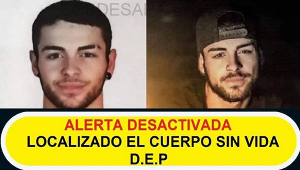 Christian Foronda, en una foto difundida para su búsqueda.