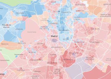 El mapa del voto en toda España, calle a calle