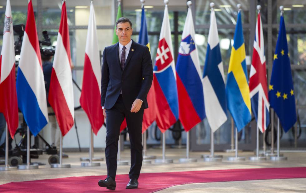 Pedro Sánchez, el pasado martes en Bruselas.