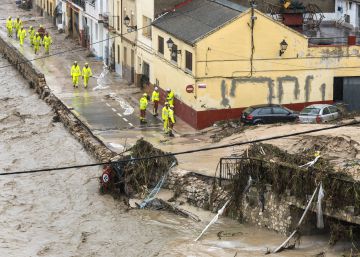 Las lluvias torrenciales dejan dos muertos en un pueblo de Albacete